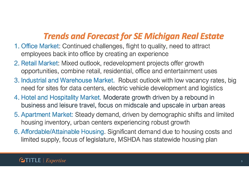 SE Michigan Commercial Real Estate Trends and Forecast 3.12.25_3